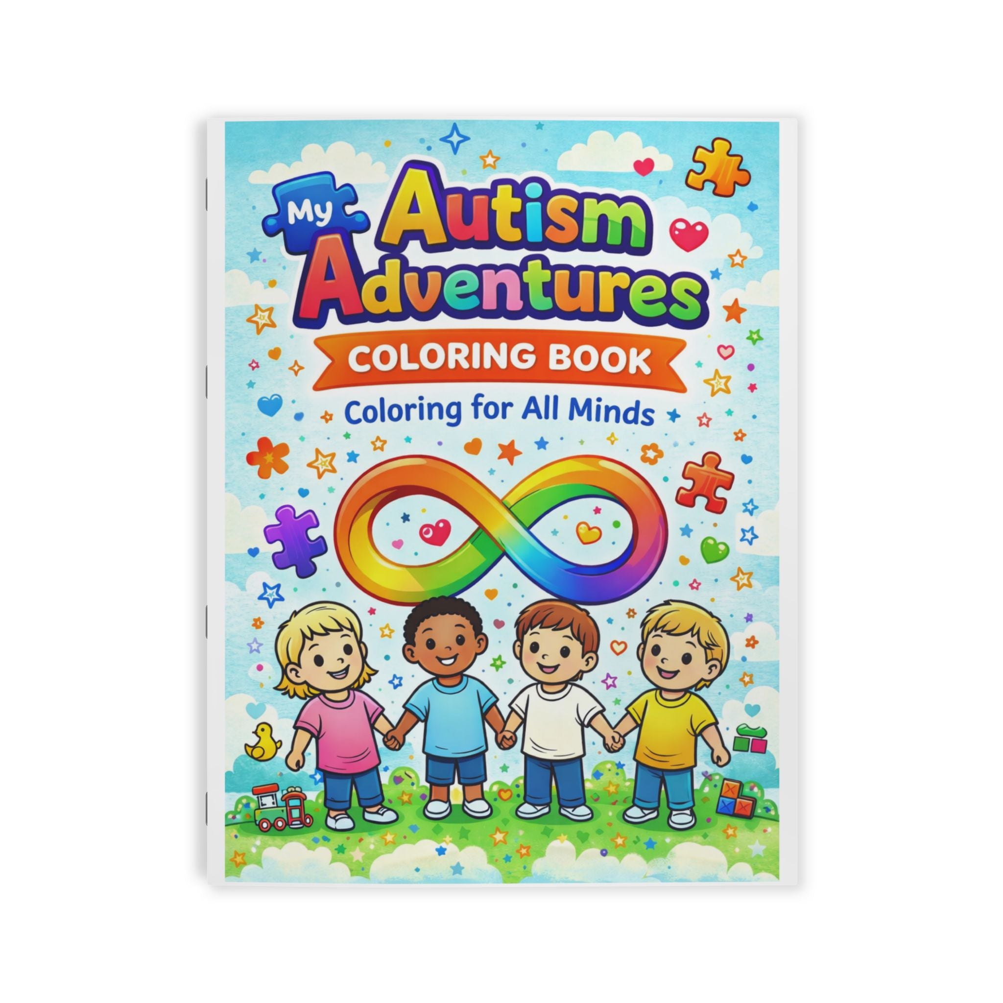 Autism Adventures Coloring Book (Physical Copy)