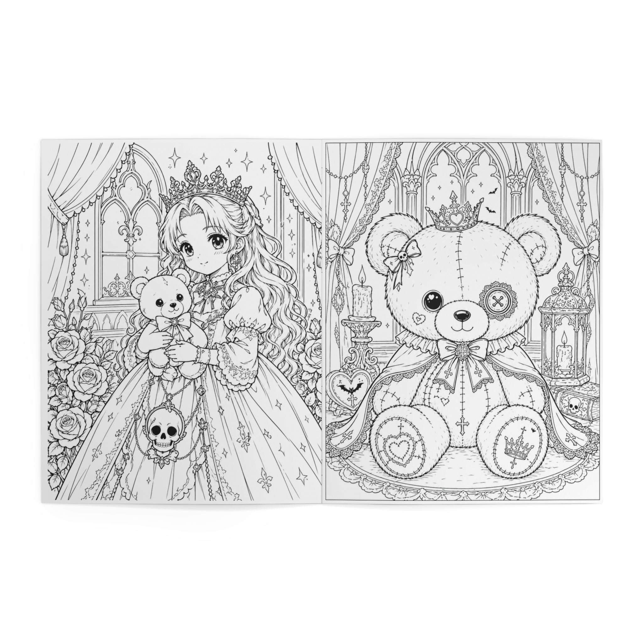 Royal Dreams Coloring Book (Physical Copy)