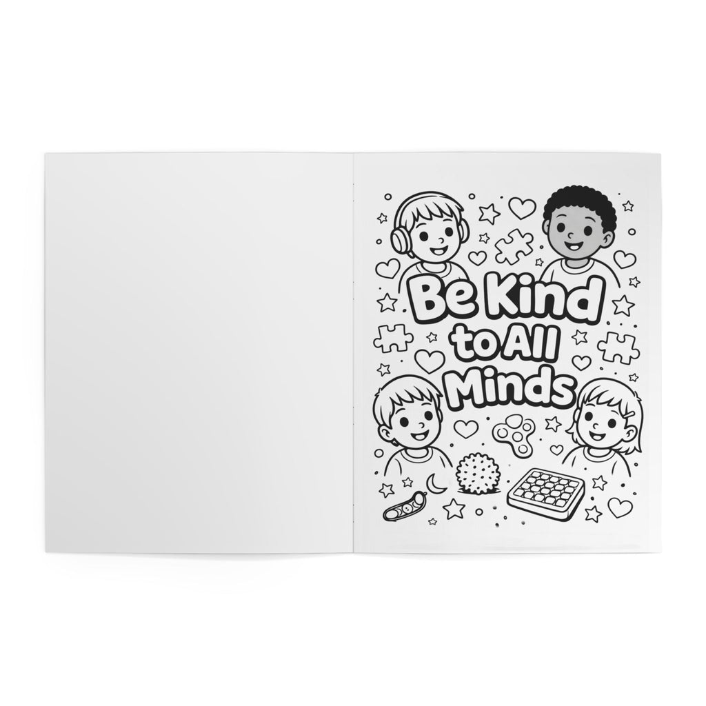 Autism Adventures Coloring Book (Physical Copy)