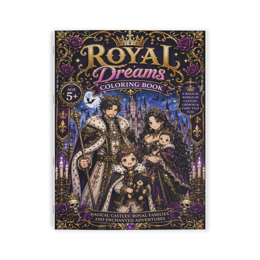 Royal Dreams Coloring Book (Physical Copy)
