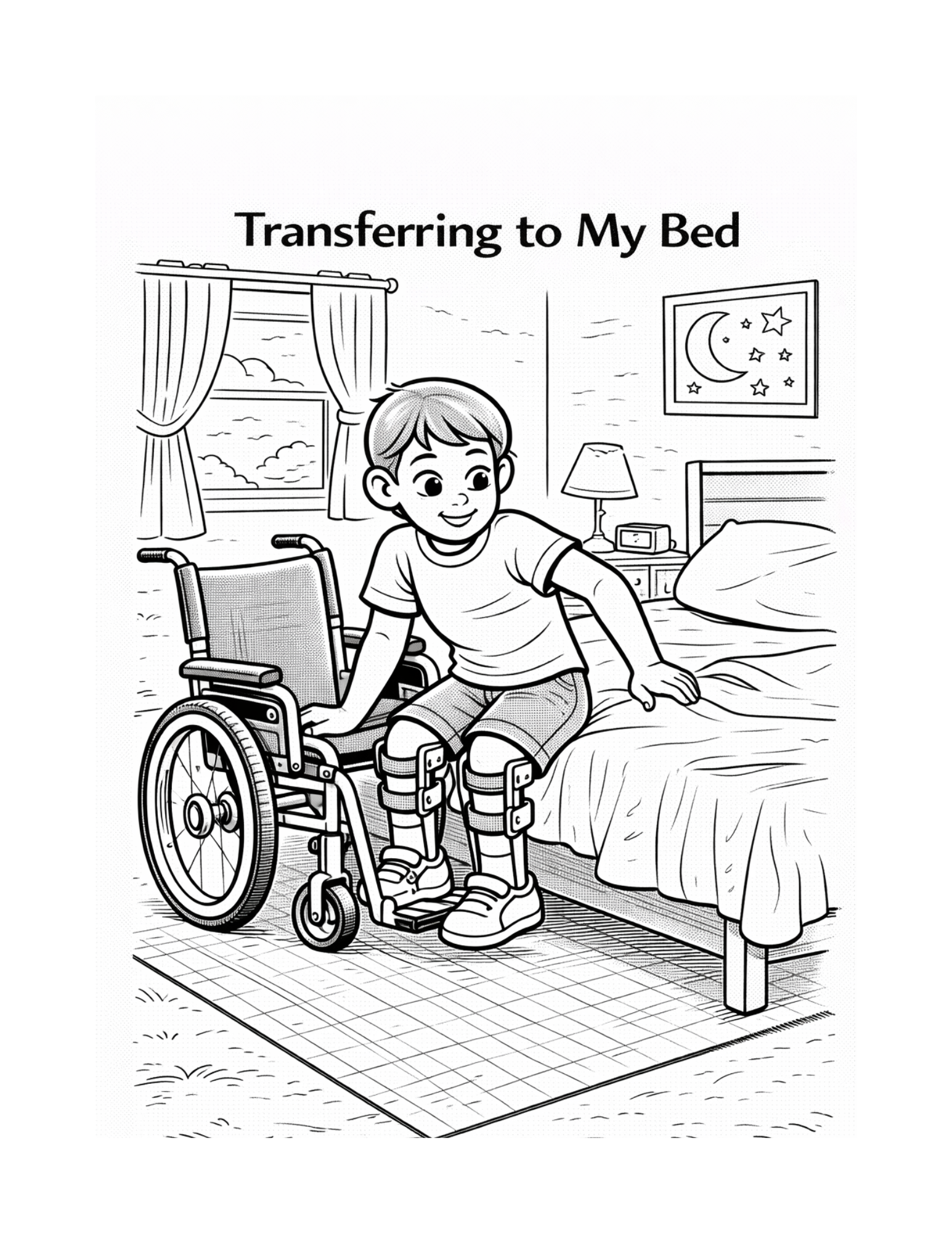 Inclusive Kids Coloring Book - Fun for All Ages