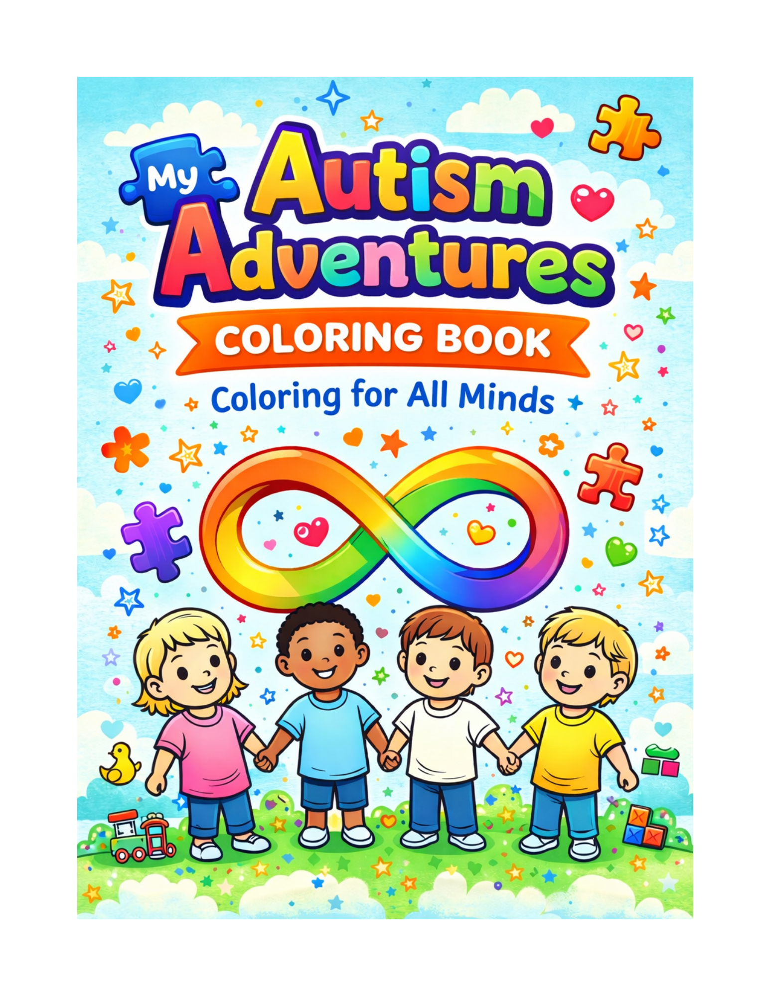 Autism Adventures Coloring Book (Digital Download)