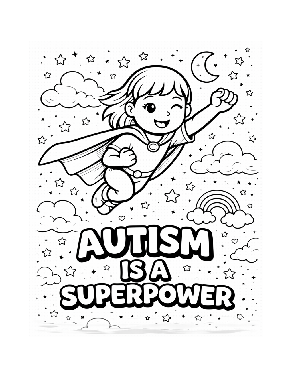 Autism Adventures Coloring Book (Digital Download)